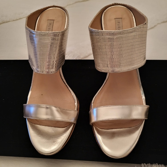 Silver Sandals - Picture 1 of 5